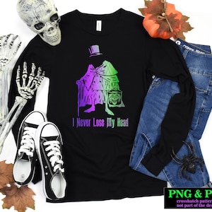 Je ne perds jamais la tête, PNG et PDF, fantôme, Halloween