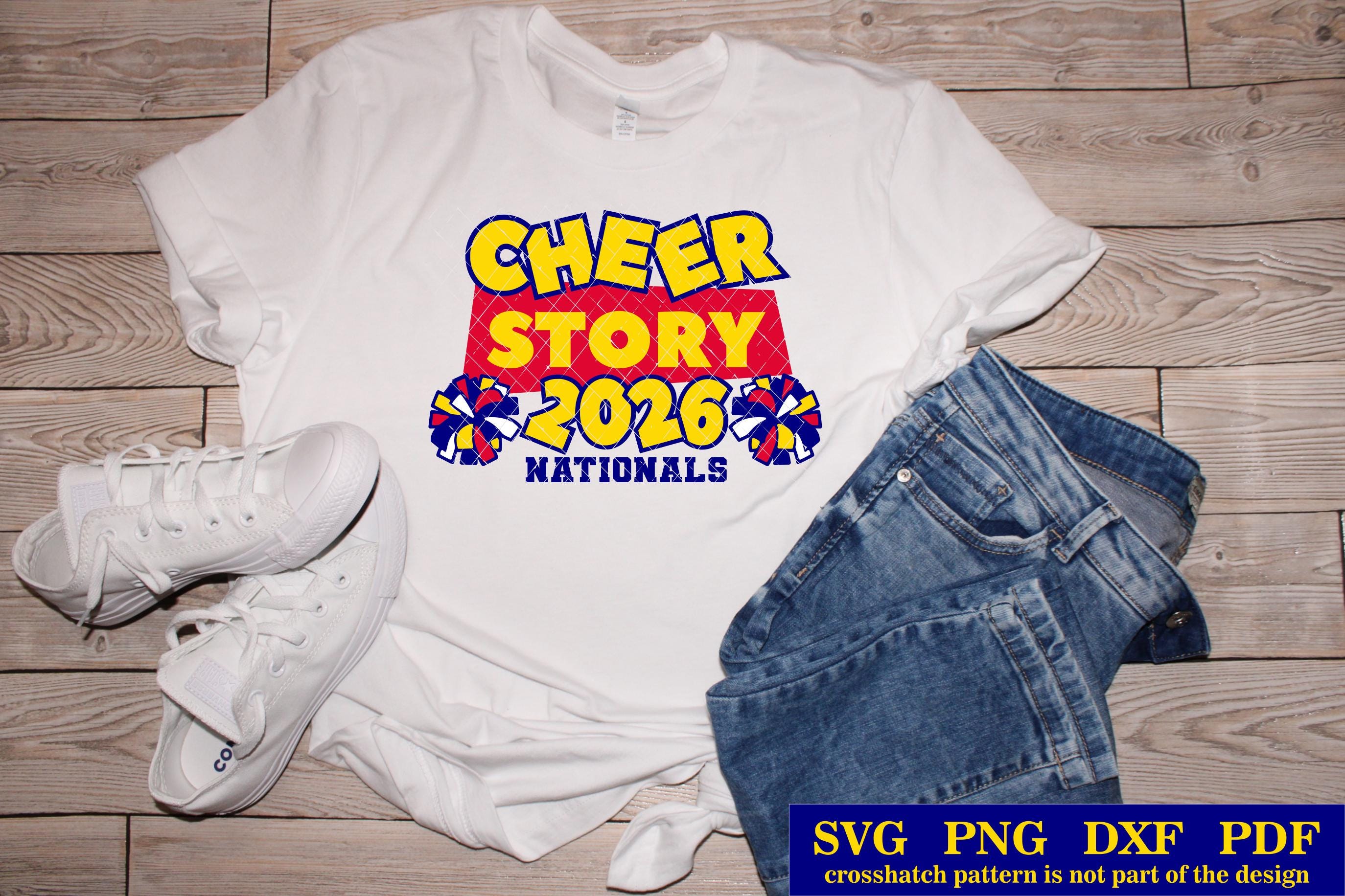 CheerDra Day 2026 記念グッズ Cheer 2026, DIY Tshirt, Svg-png-pdf-dxf, Cheer, Cheerleading