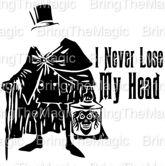 Hatbox Ghost Haunted Mansion Disney Tshirt Design SVG Etsy
