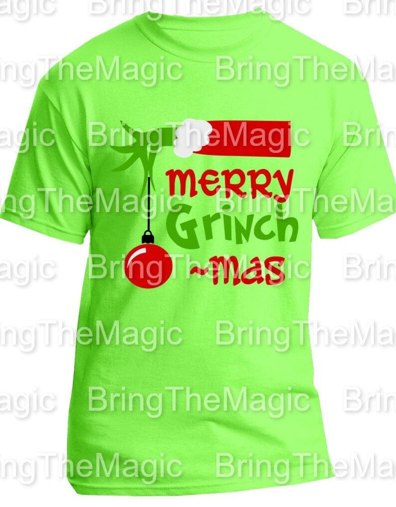 Download Merry Grinchmas Grinch Tshirt design SVG Christmas Shirt | Etsy