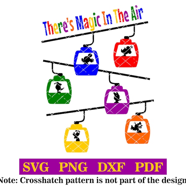 Hay magia en el aire, diseño de camiseta, SVG, PNG, PDF y DXF