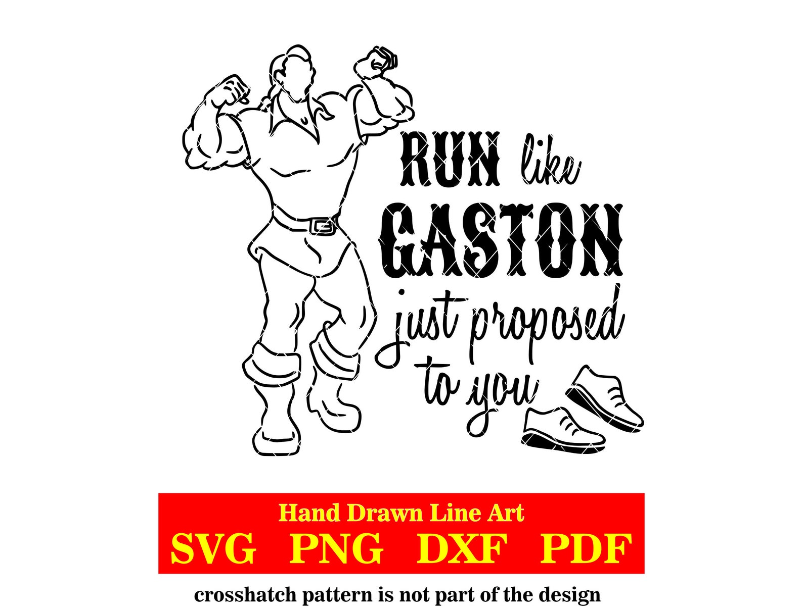 Run Hand Drawn Line Art Svg-png-pdf-dxf - Etsy