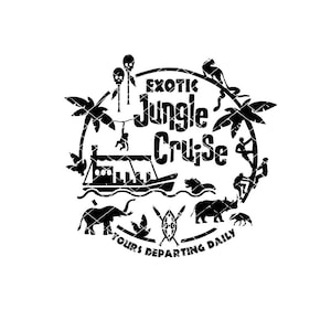 Crociera esotica, giungla, SVG, design della maglietta fai-da-te. svg-png-dxf-pdf
