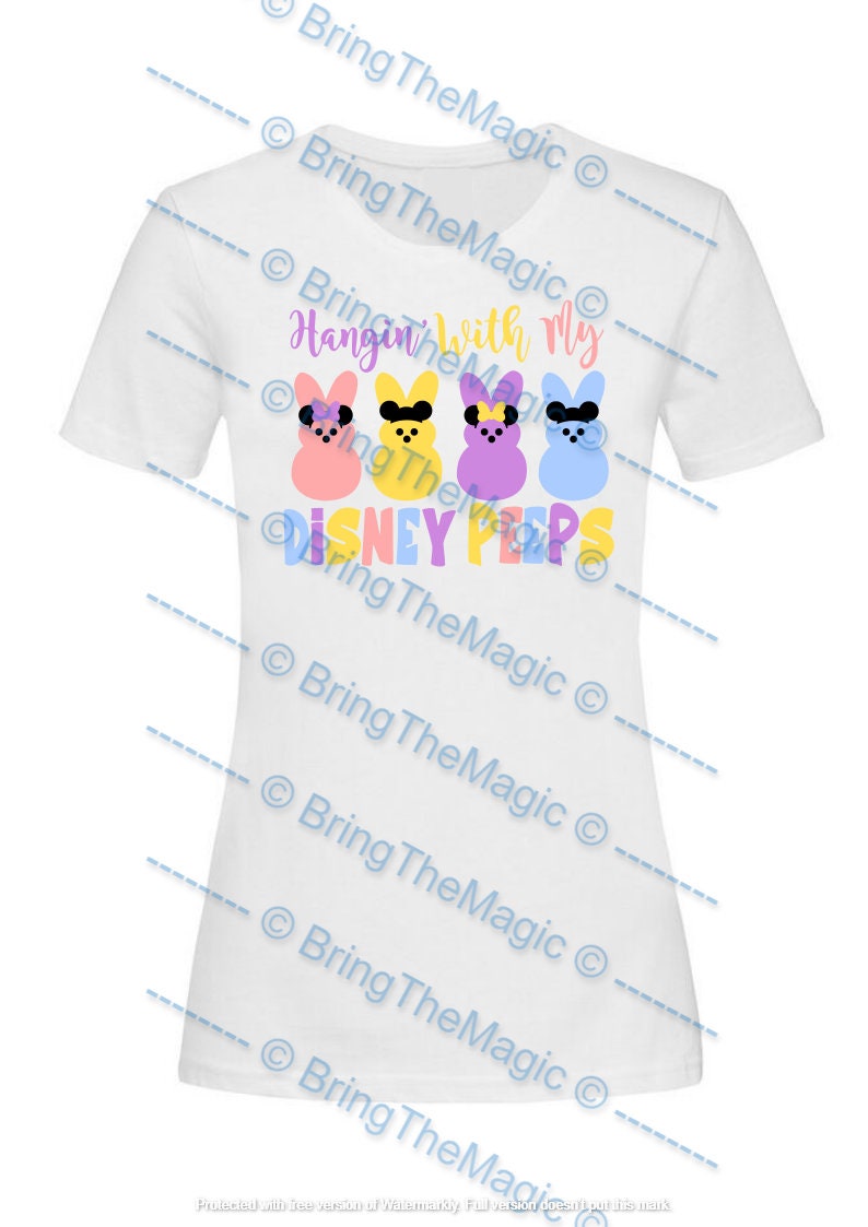 Download Tshirt Design Disney Vacation Hangin With My Disney Peeps Boys And Girls Matching Family Mommy And Me Peeps Disney Easter Svg Clip Art Art Collectibles Delage Com Br