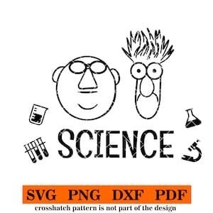 Ciencia, Arte lineal, svg-png-pdf-dxf