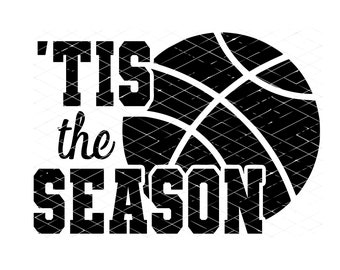 Esta é a temporada, basquete, SVG, design de camisetas, dxf, png, pdf.