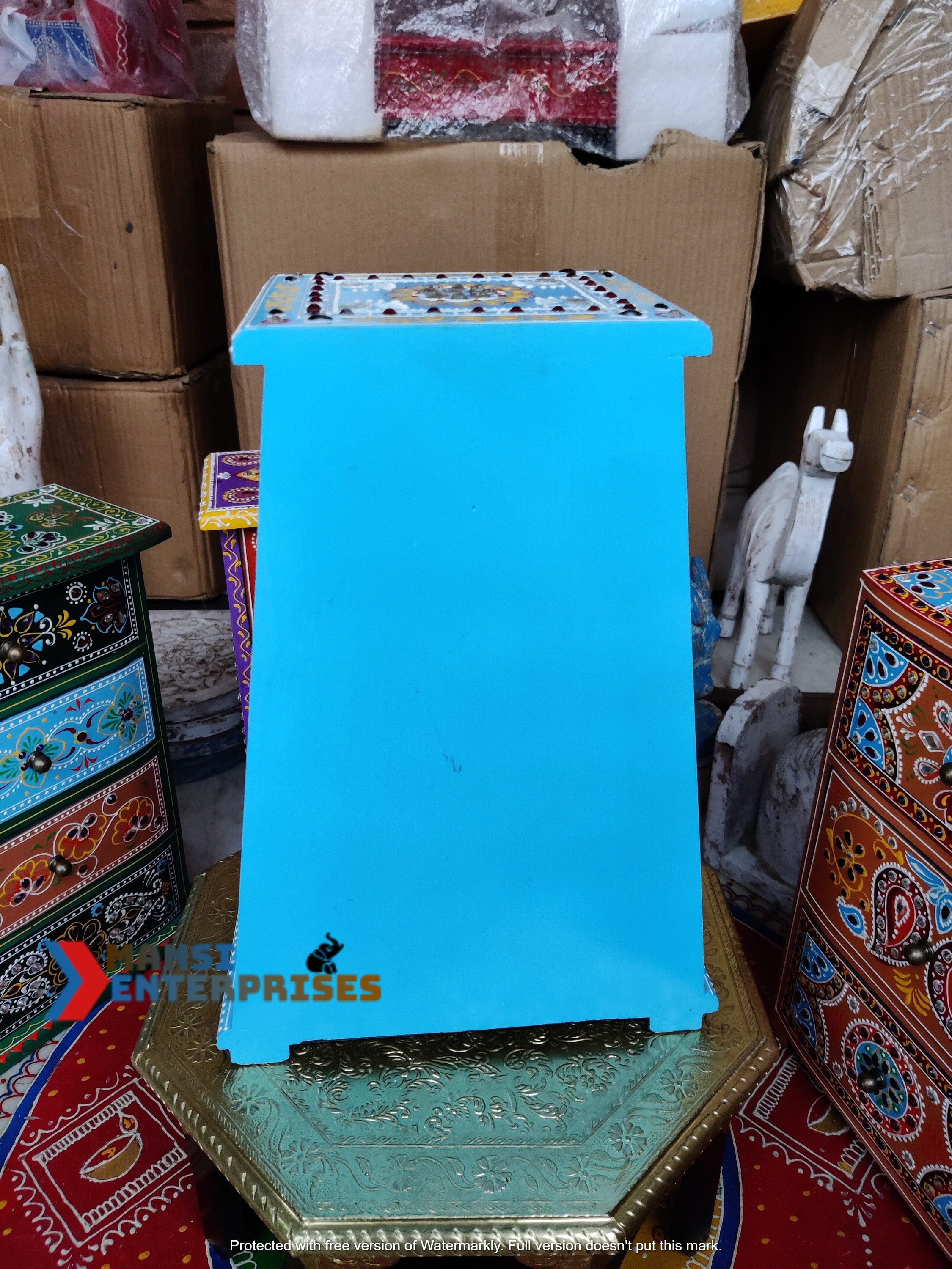 Madera pequeña 4 cofre de cajón cofre del cajón organizador | Etsy