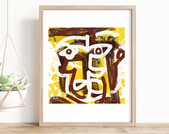 Giclée Print Abstract Man