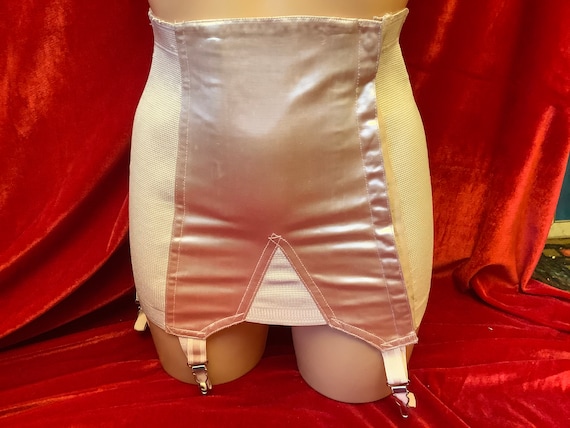 Vintage Twilfit satin boned girdle