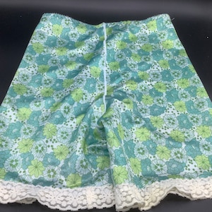 Lesley Woodgate mod floral closed panty girdle