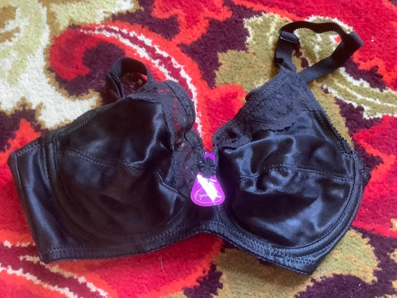 Black nylon bra Exquisite Form unused boxed - image 4