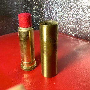 Vintage Tabu Bon Voyage Metall Etui Lippenstift