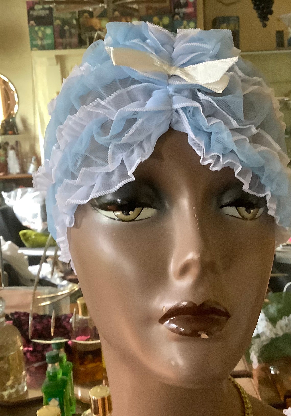 Vintage Sheer Nylon Beauty Cap Hair Styling Etsy UK