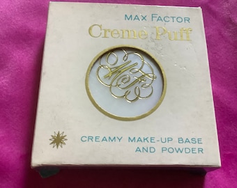 Max Factor boxed crème puff powder Candle Glow