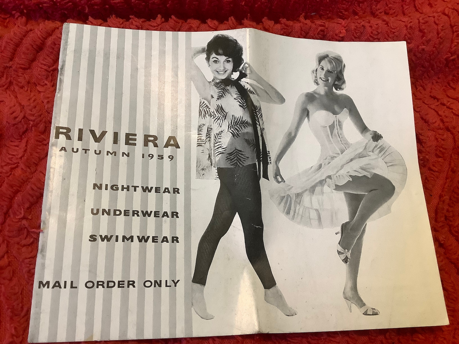Vintage Dessous Katalog Riviera Etsy