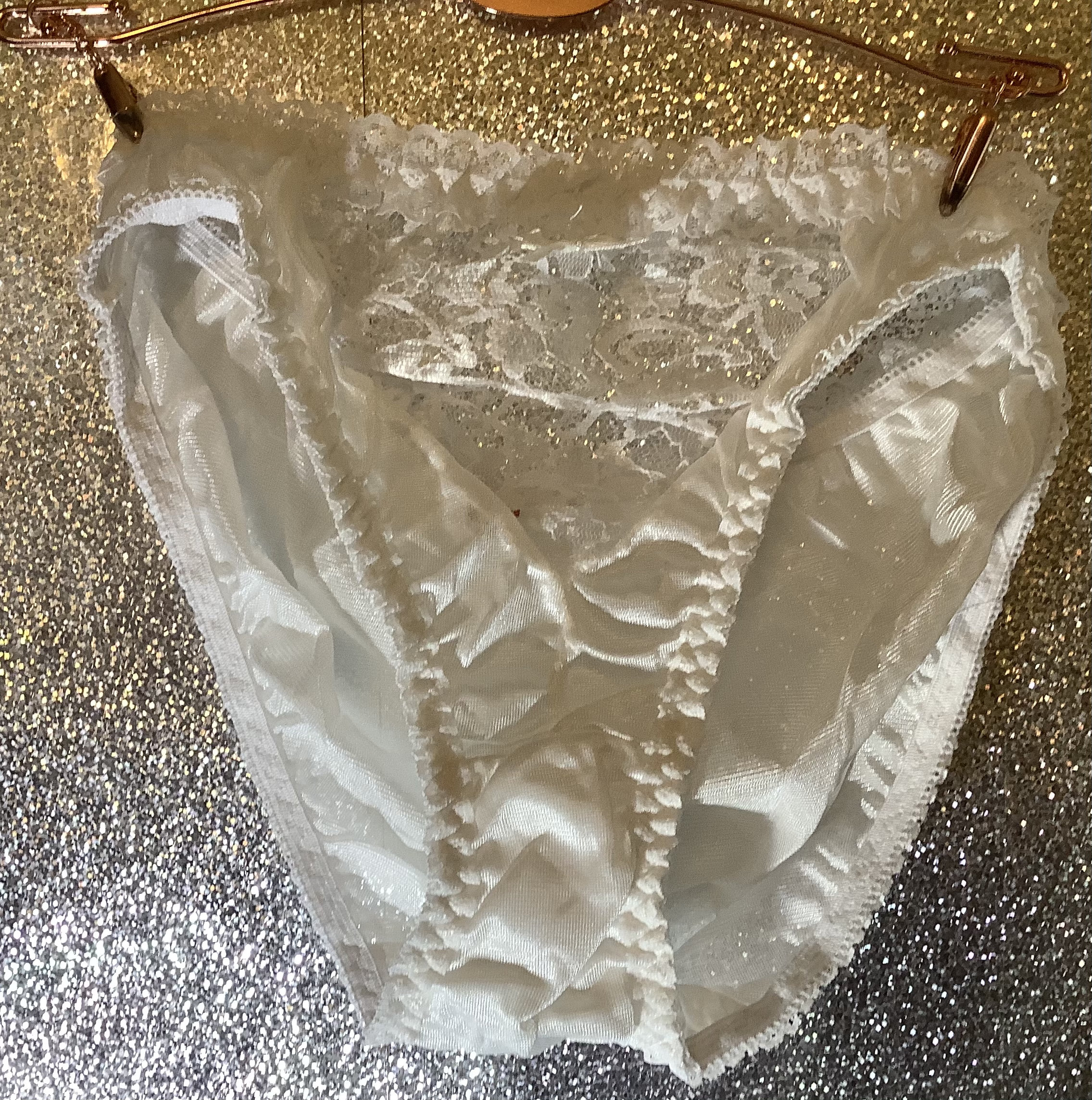 Semi Sheer Nylon Bikini Panties Etsy Australia