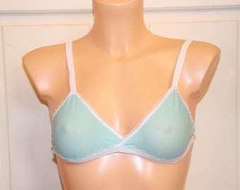 Tudorose one size natural look bra bralette stretch nylon vintage