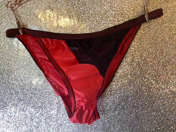 Shiny Nylon Tanga Panties -  Canada