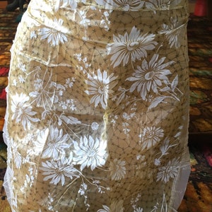 Vintage vinyl plastic  apron
