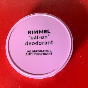 Rimmel pat - on deodorant