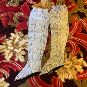 Fearless snakeskin booties cheap