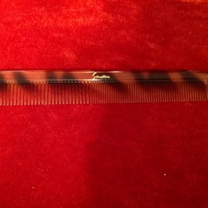 Stratton  plastic faux tortoiseshell  comb