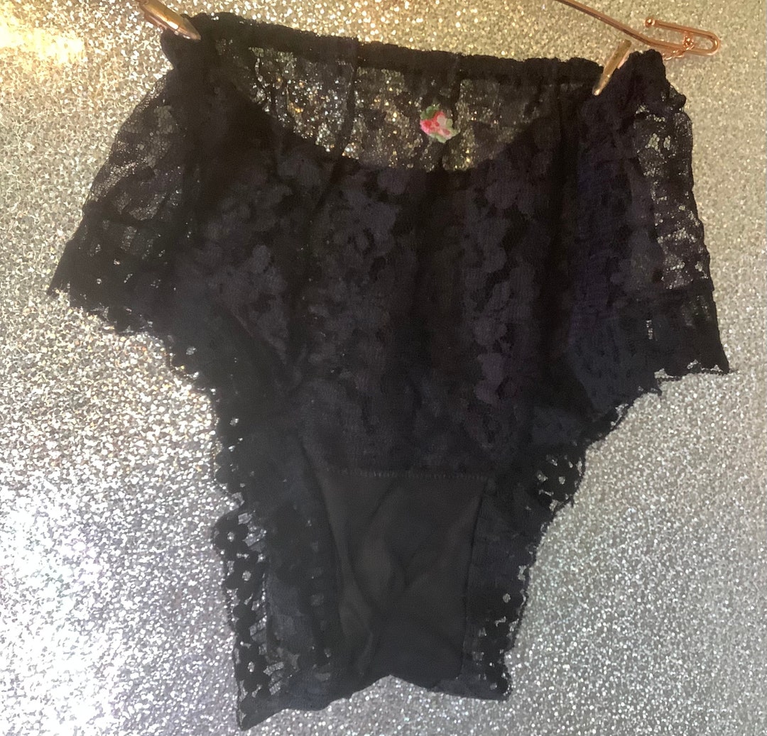 Culotte Savannah Dentelle Noire