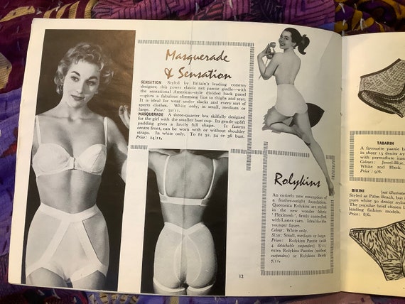 Vintage Lingerie Catalogue