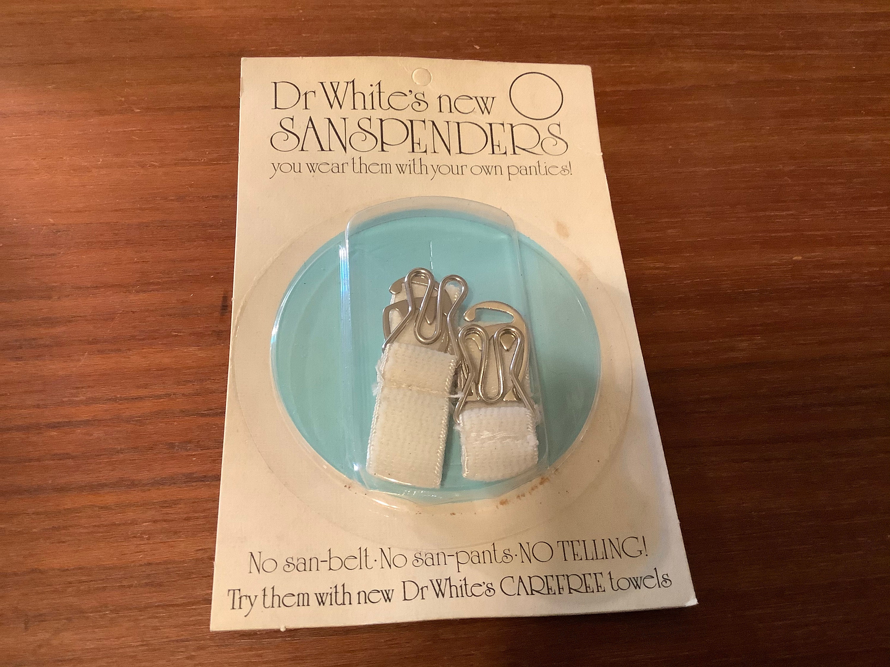Dr Whites Sanspenders Sanitary Wear Etsy UK