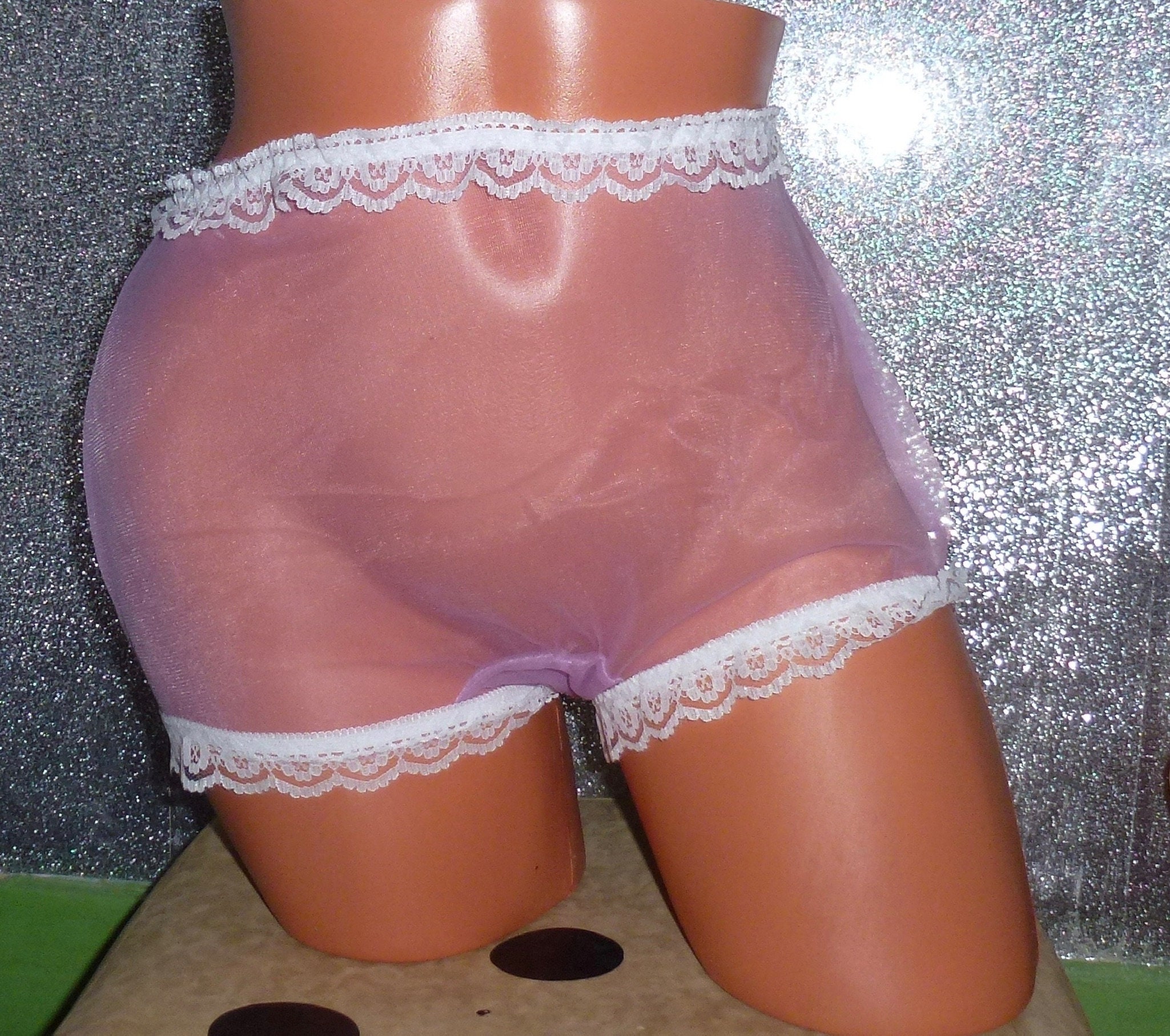 Vintage Style Fetish Sheer Nylon Bare Butt Pegging Panties - Etsy