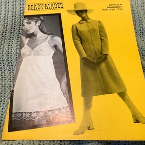Vintage Spirella trade magazine October 1970