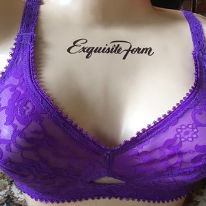 Gossard purple lace wonderbra