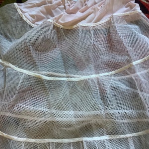 Pink tulle half slip petticoat Taralon