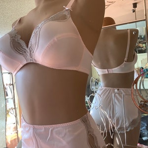 Bra tap panties and half slip Warner