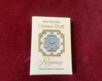 Max Faktor boxed Regency Crème Puffpuder Gay Whisper