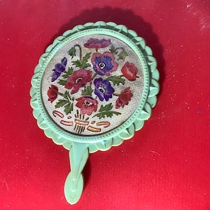 Vintage hand mirror