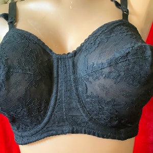 New Vintage Crown-ette Full Figure Camisole Longline Wire Free Bra  Champagne 40D -  Australia