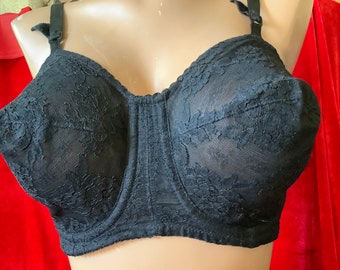 Vintage florelle bra  in black