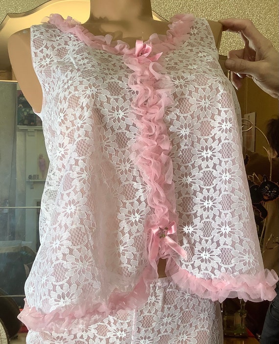 Pyjamas by keynote lace nylon lace