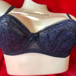 Black Push up  Demi lace bra by St Michael