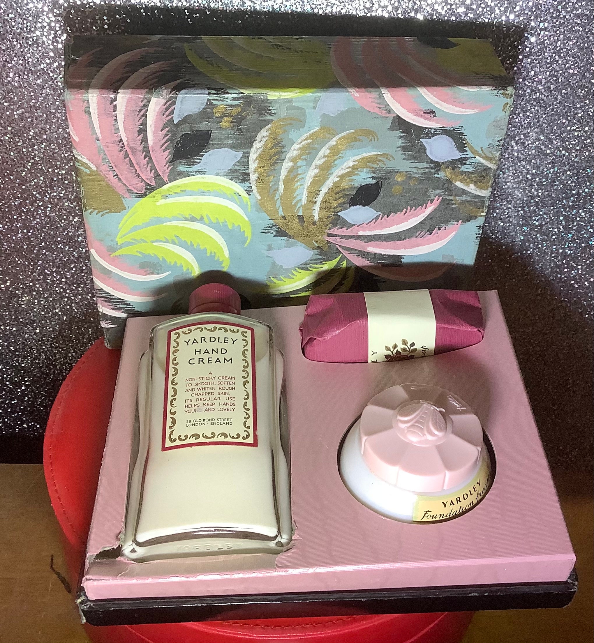 Yardley Gift Set Foundation, Soap and Hand Cream Etsy