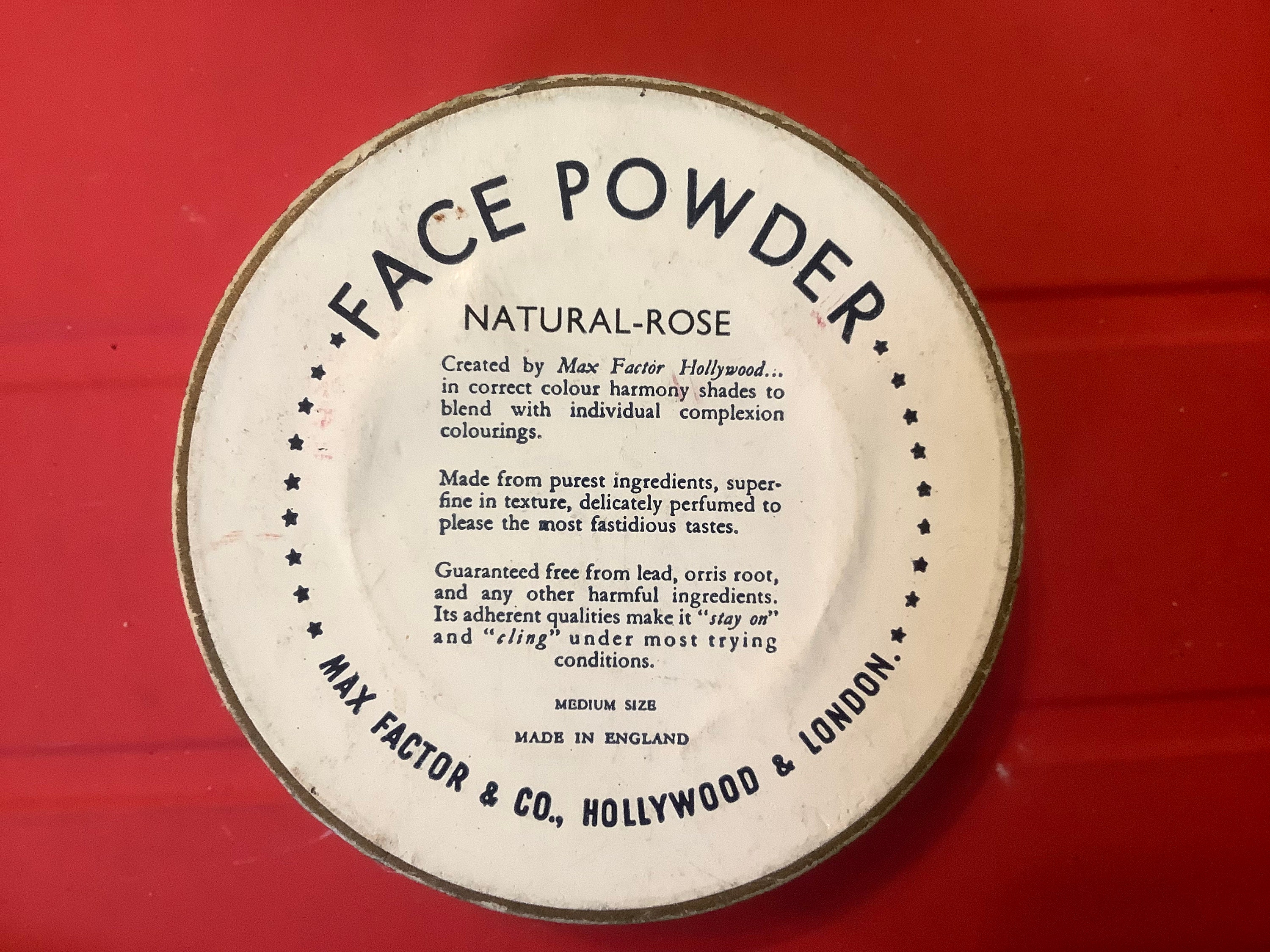Max Factor Loose Face Powder Natural Rose - Etsy