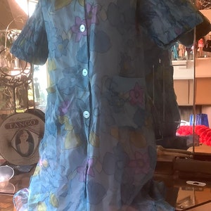 Marshall and Snelgrove  floral Peignoir robe