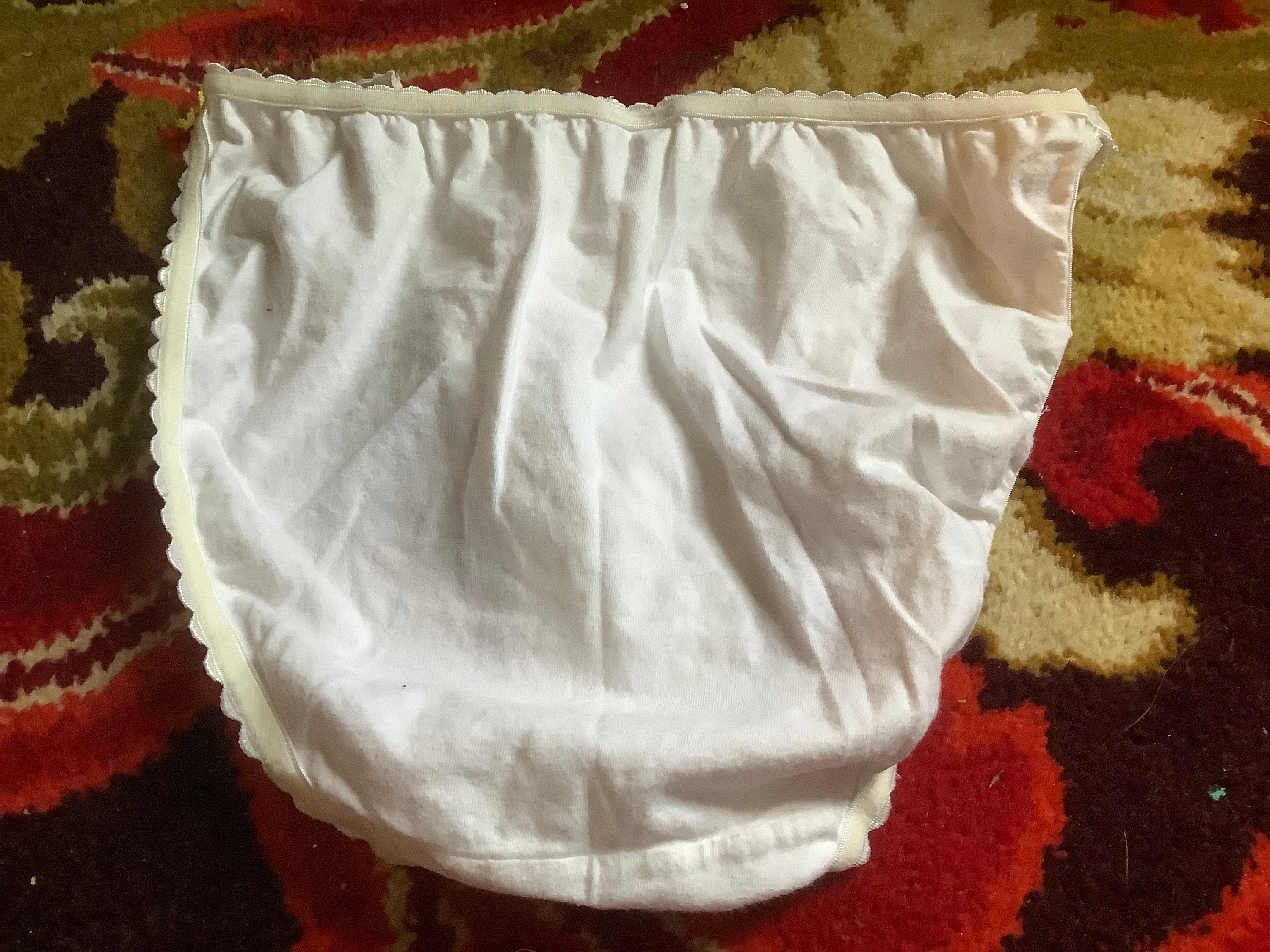 St Michael Broderie Anglais Cotton Tanga Vintage Panties Etsy