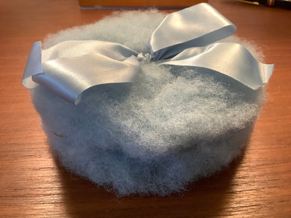Powder puff cheap wool