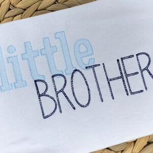 Boys Little Brother Shirt, Brother shirt, Boys Brother Shirt, Big Brother Shirt , Little brother Shirt , Smocked Shirt, Sibling Shirt