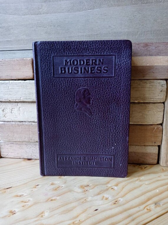 Modern business alexander hamilton institute clearance