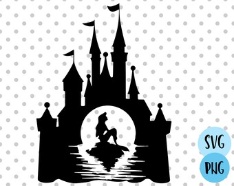 Download Ariel Outline Svg Etsy