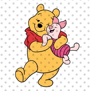 Valentine&#39;s Day svg, Tigger svg, Winnie svg, Love svg