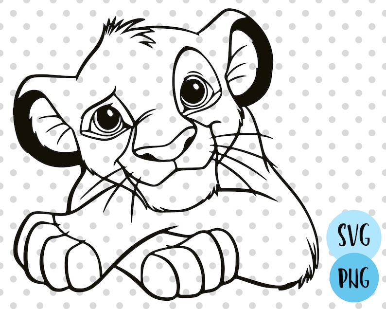 Free Free 52 Lion King Svg Simba SVG PNG EPS DXF File